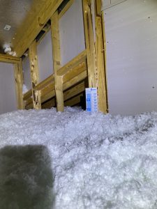 blown-in fiberglass insulation